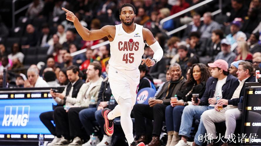 米切尔狂轰48分创赛季新高 骑士逆转送奇才四连败